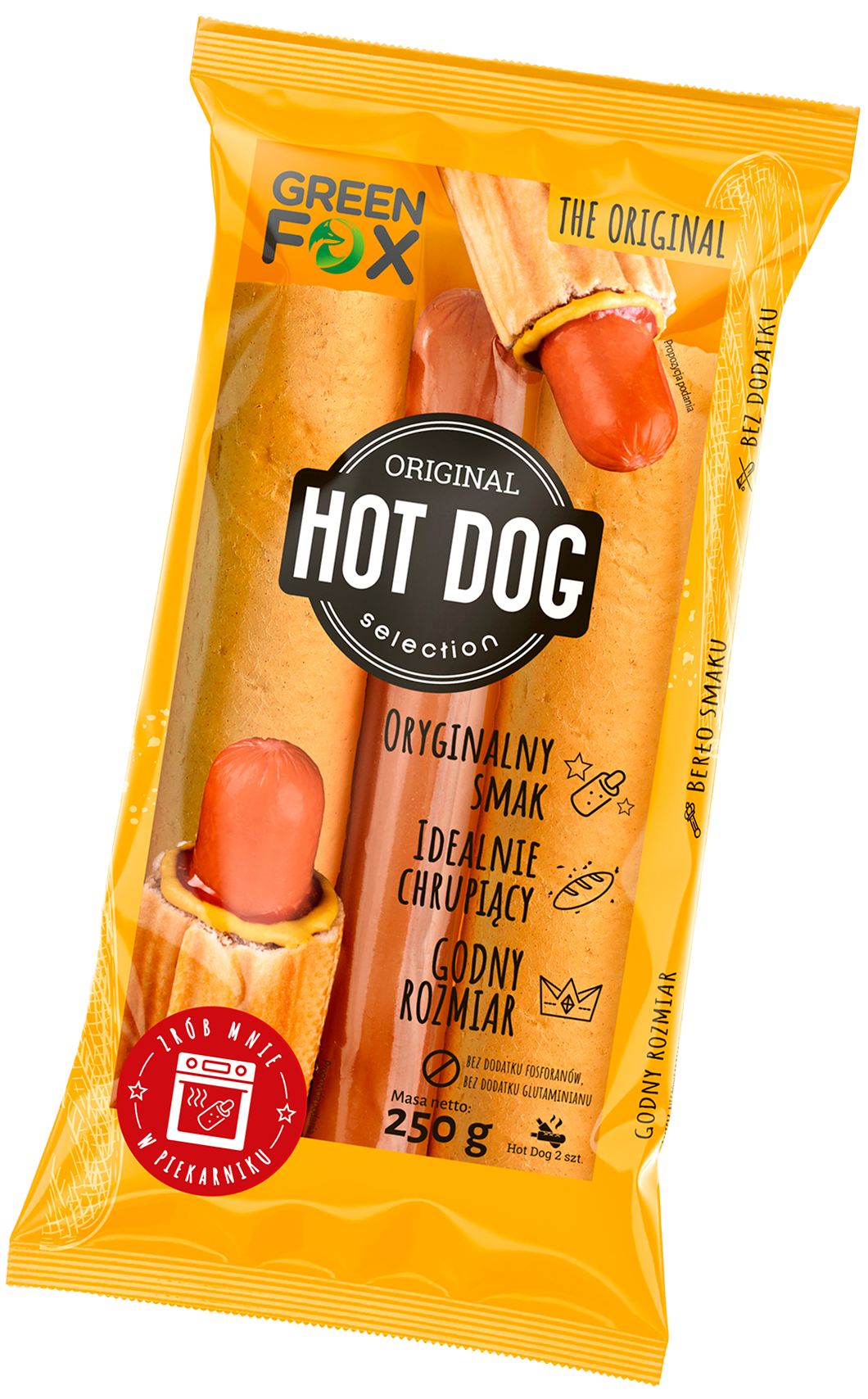 Hot Dog Opakowanie Wiz 2023 Zrob Mnie 3 Czerw Kopia